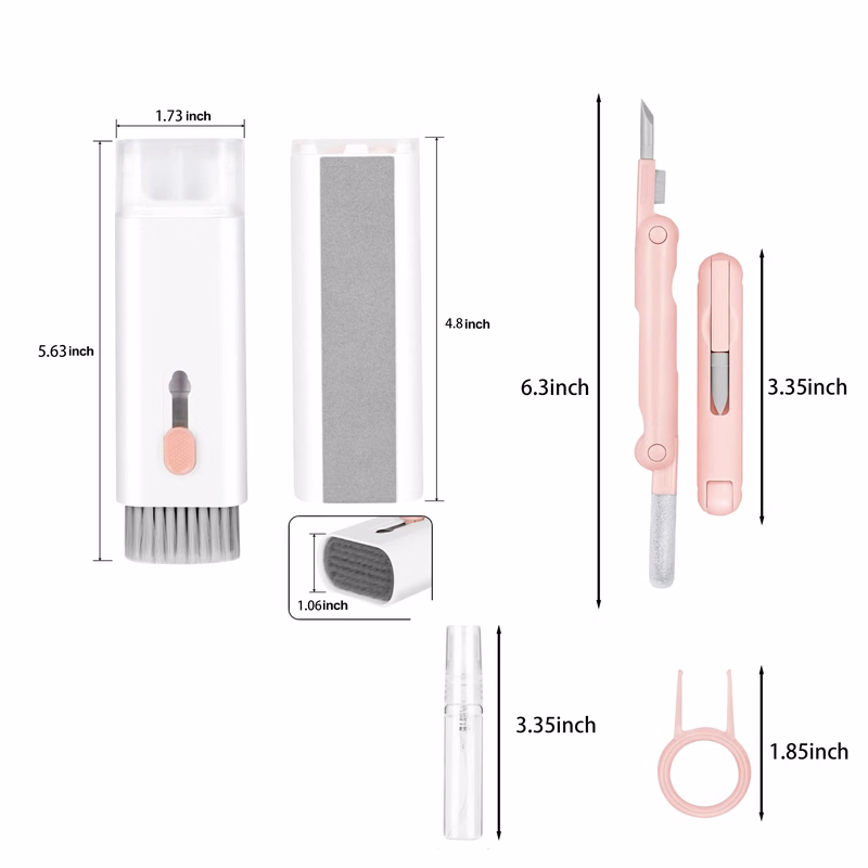 7-in-1 Ultimate Cleaning Kit for Earbuds, Mobile Devices, and Keyboards