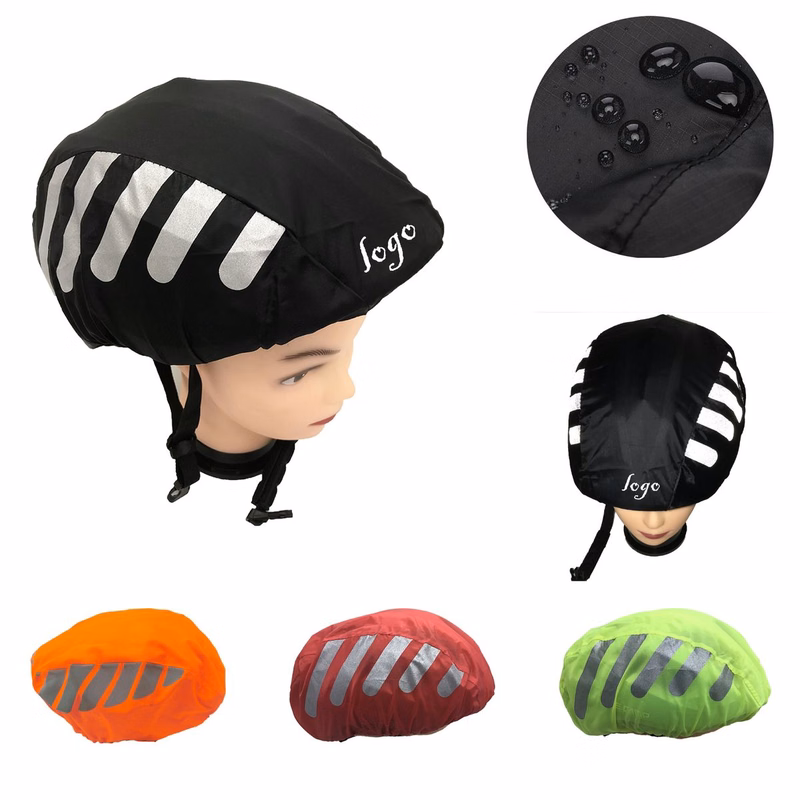 MOQ50 Reflective Waterproof Bike Helmet Cover