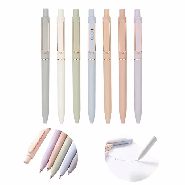 Neutral Morandi Pressing Pen with Smooth Writing Instrument