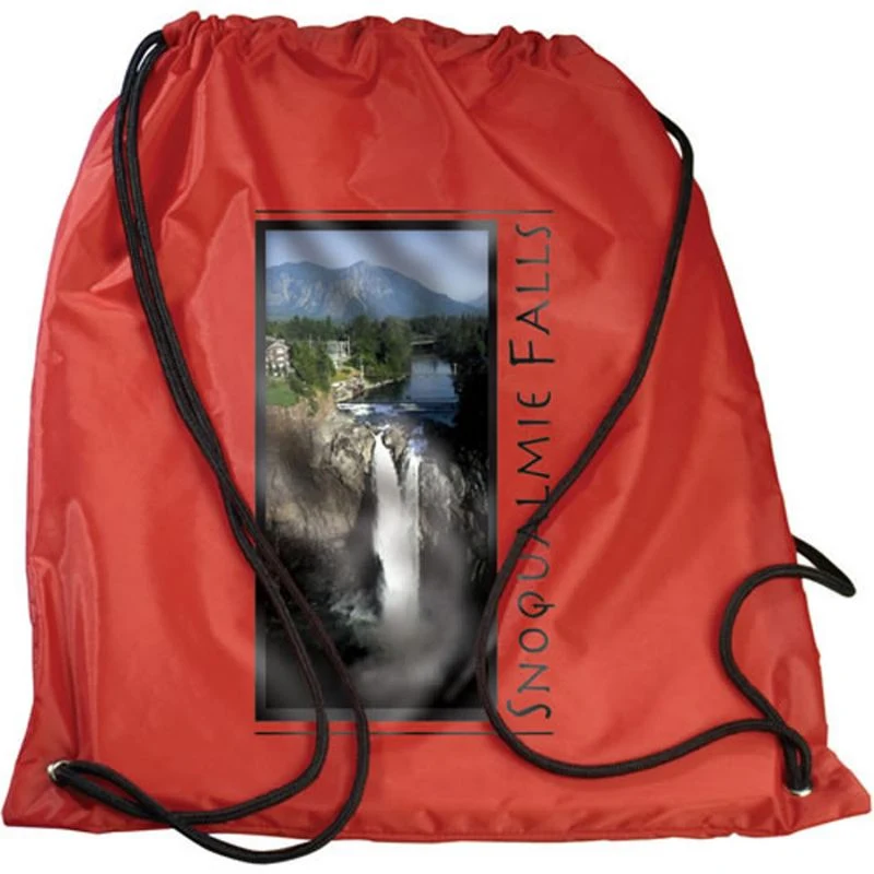 Drawstring Backpack - Full Color 1