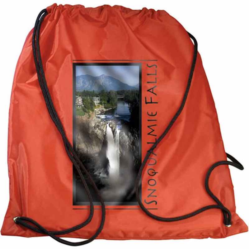 Drawstring Backpack - Full Color