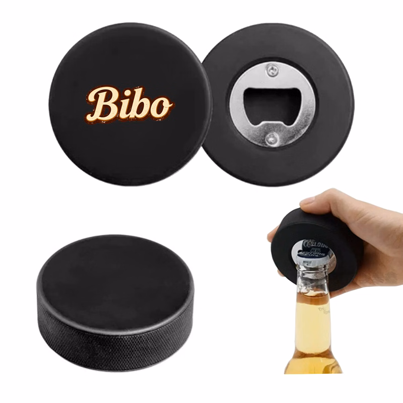 Hockey Puck Bottle Opener