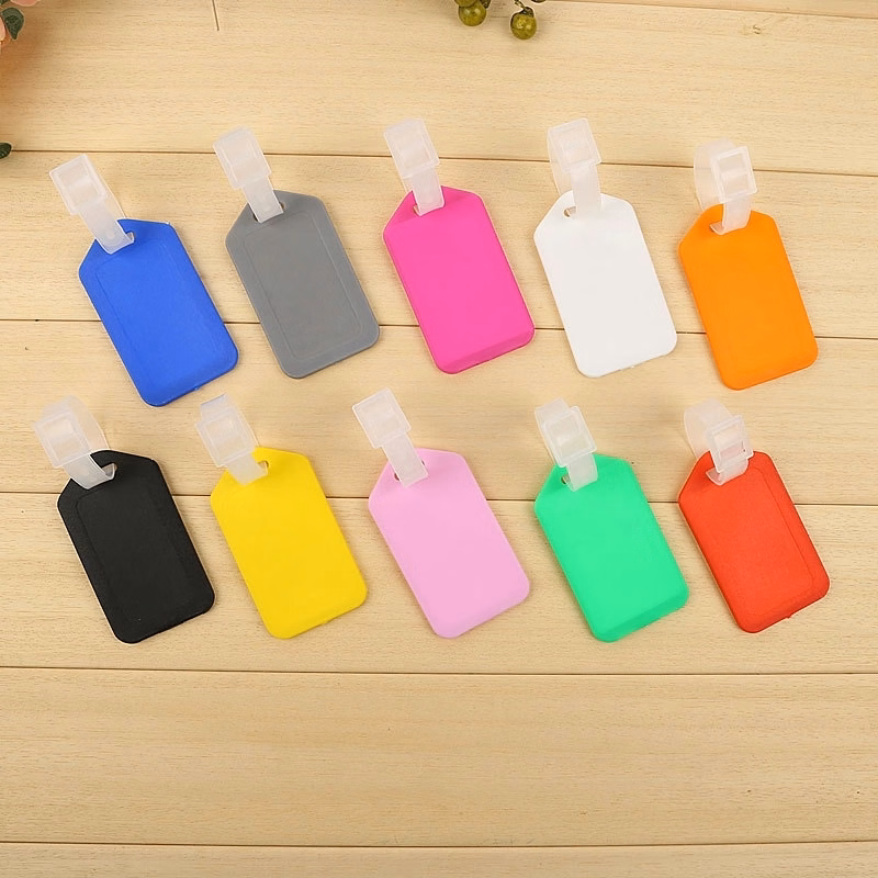 Plastic Rigid Luggage Tag Holders