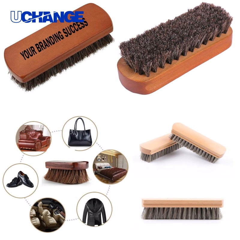 Horsehair Shoe Cleaning Brush Tool