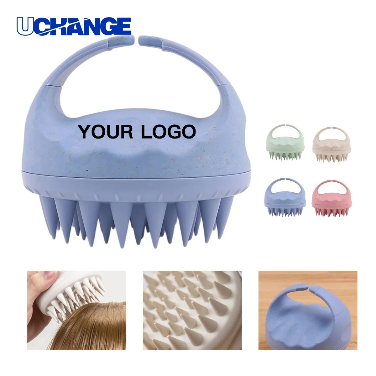 Silicone Hair Cleaning Brush Tool 1