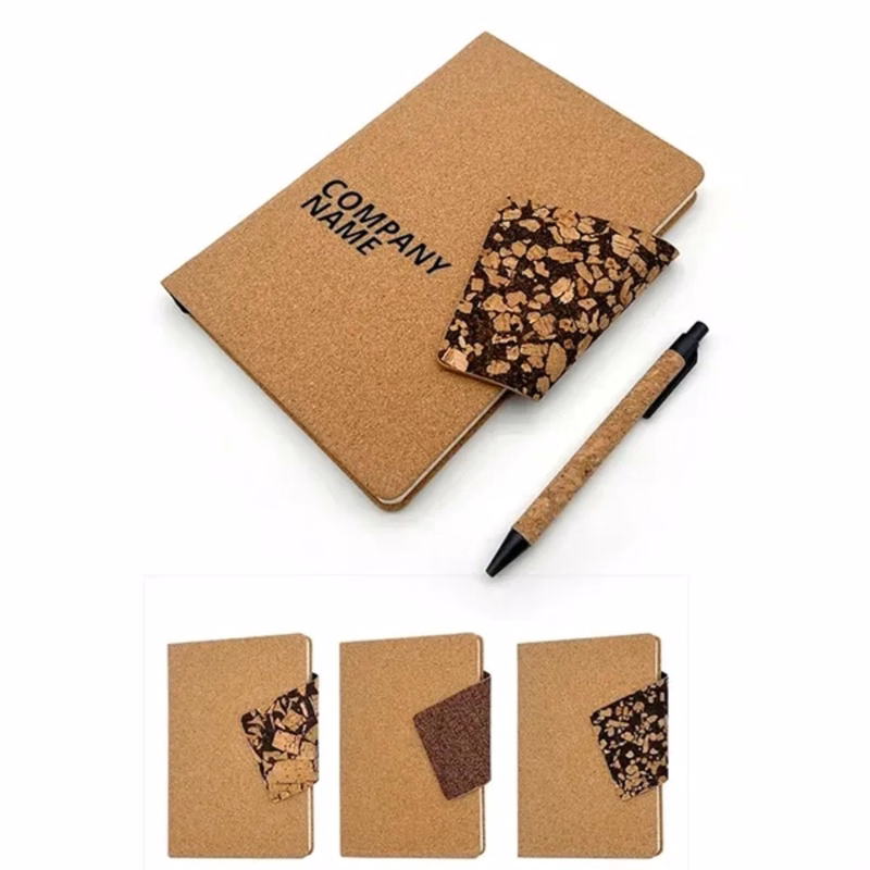 A5 Cork & Coffee Grounds Notebook