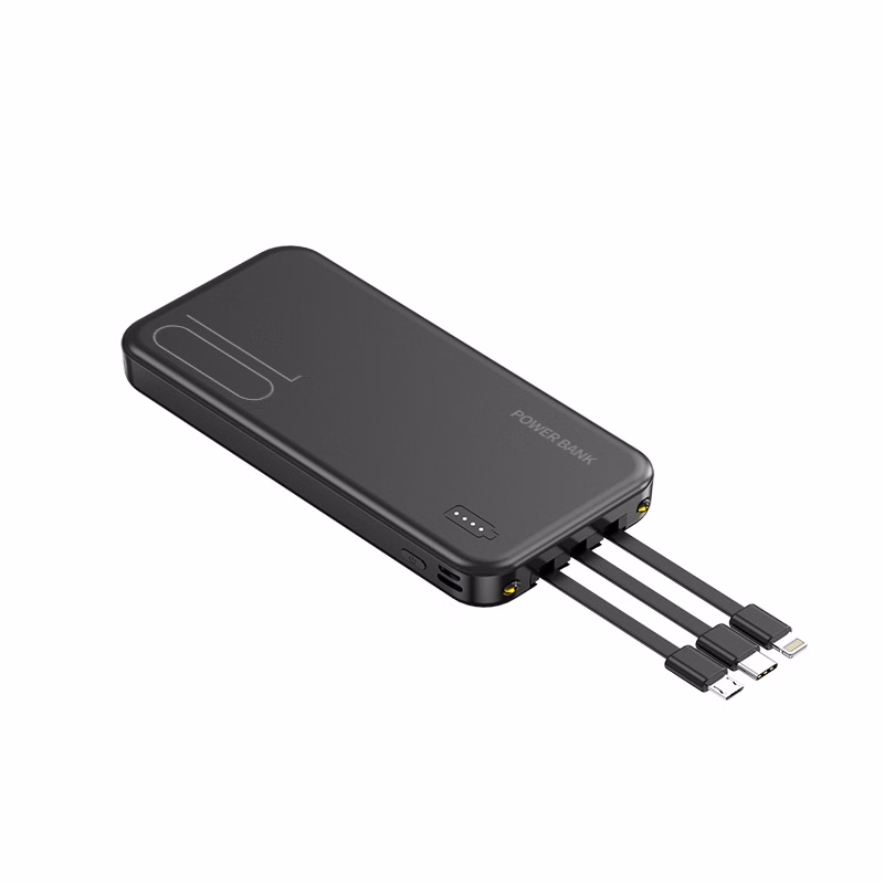 Slim 10000mAh 5V/2.1A Power Bank