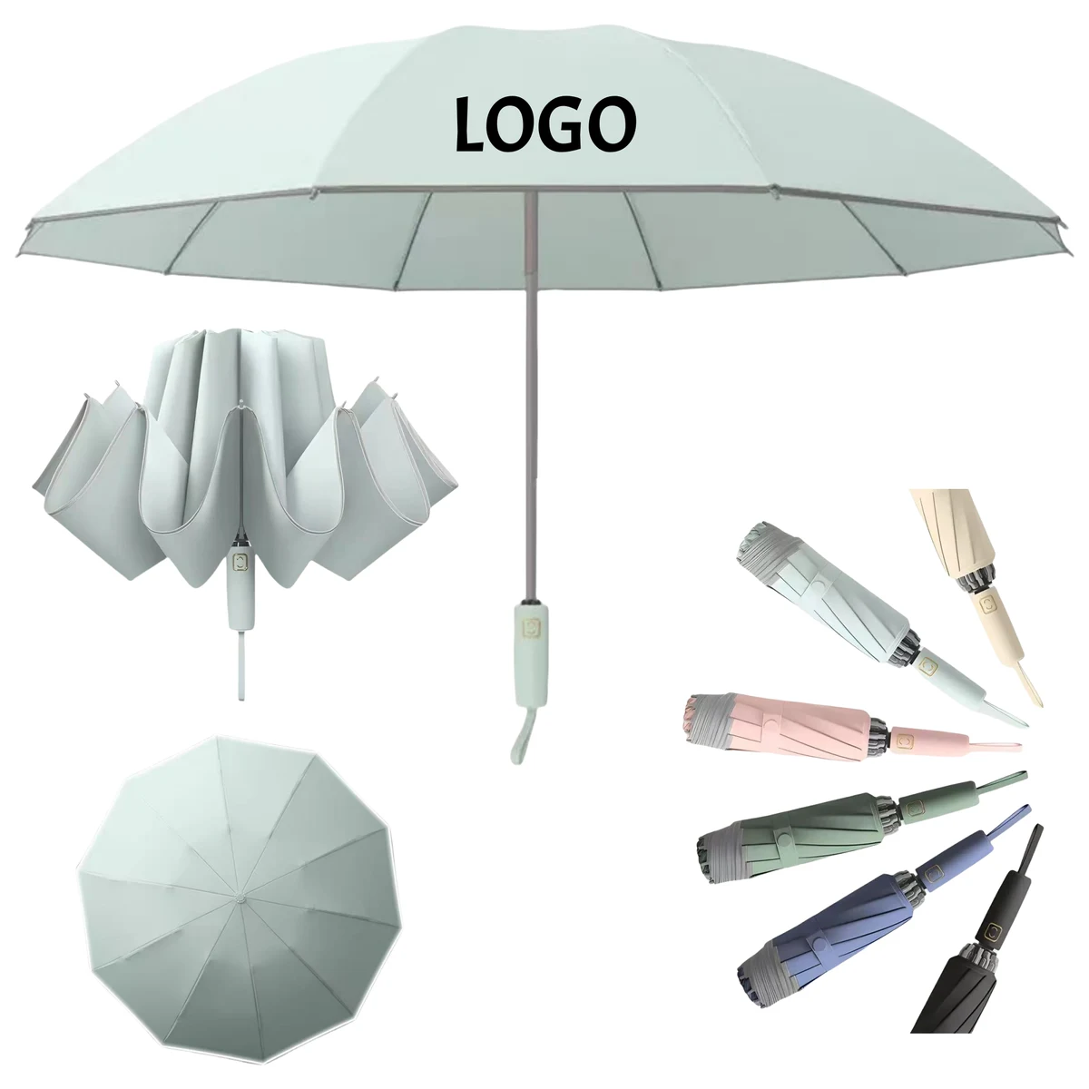 Automatic Reverse Folding Umbrella 1