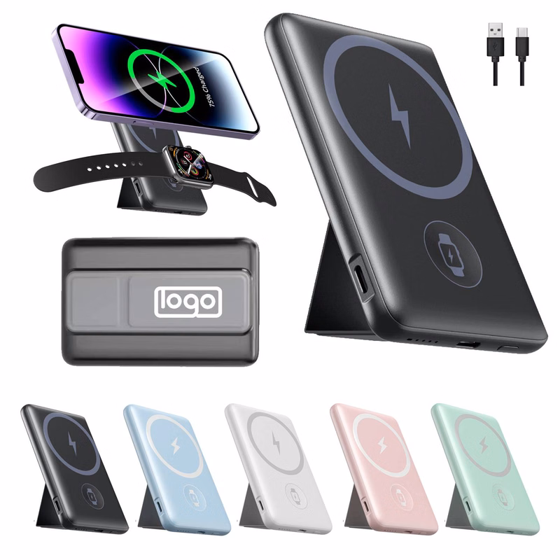 3 in 1 Wireless Magnetic Charger Power Bank