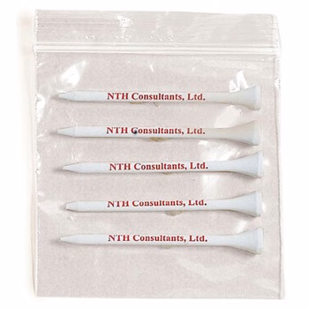 Pro Elite Poly Bag Pack w/ Five 3 1/4" Godzilla Golf Tees