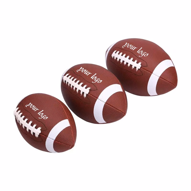 Customized American Football Sizes 3, 6, 9
