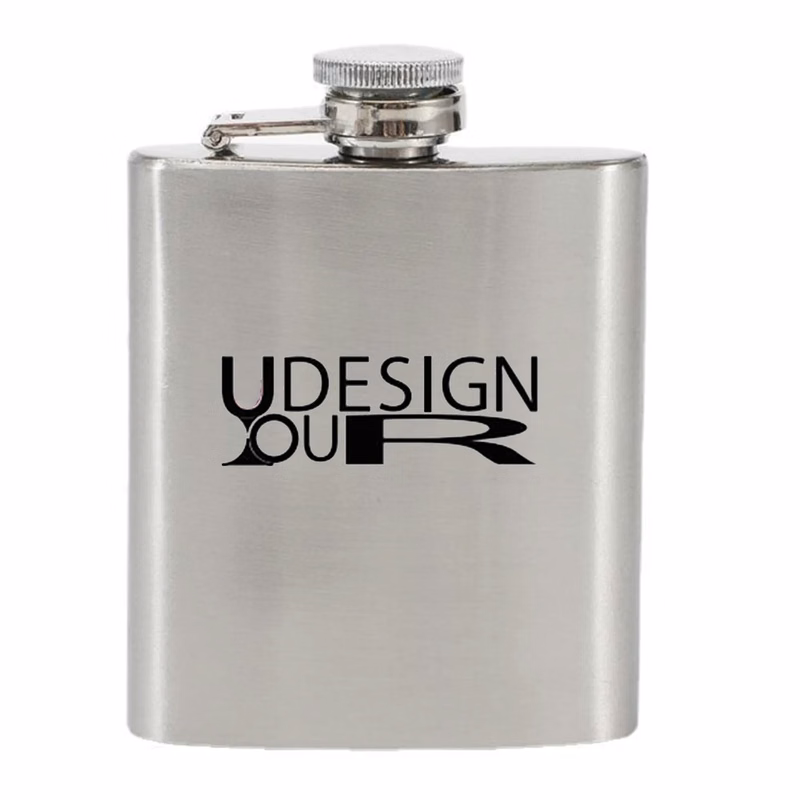 8oz Stainless Steel Hip Flask MOQ50