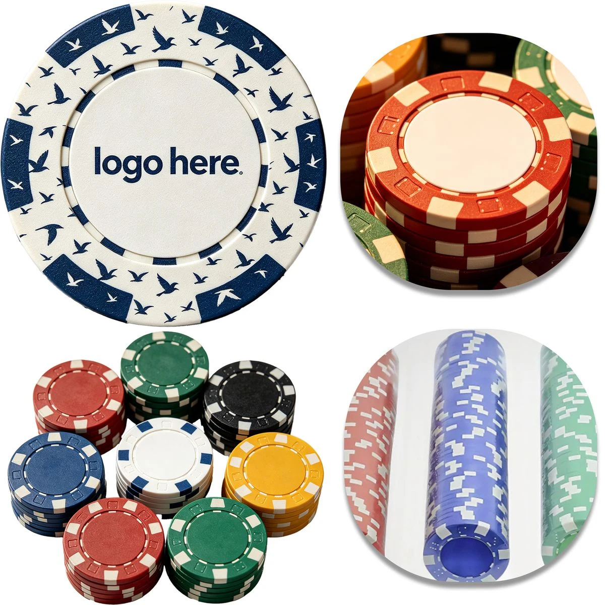 Personalized Gaming Poker Tokens 1