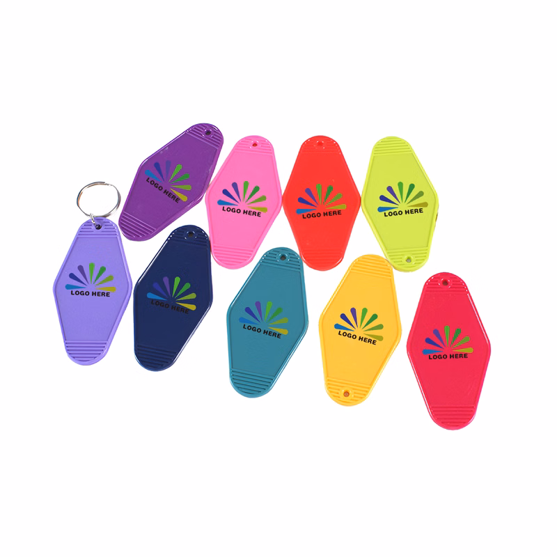 MOQ50 Custom ABS Plastic Key Tags For Event Giveaways