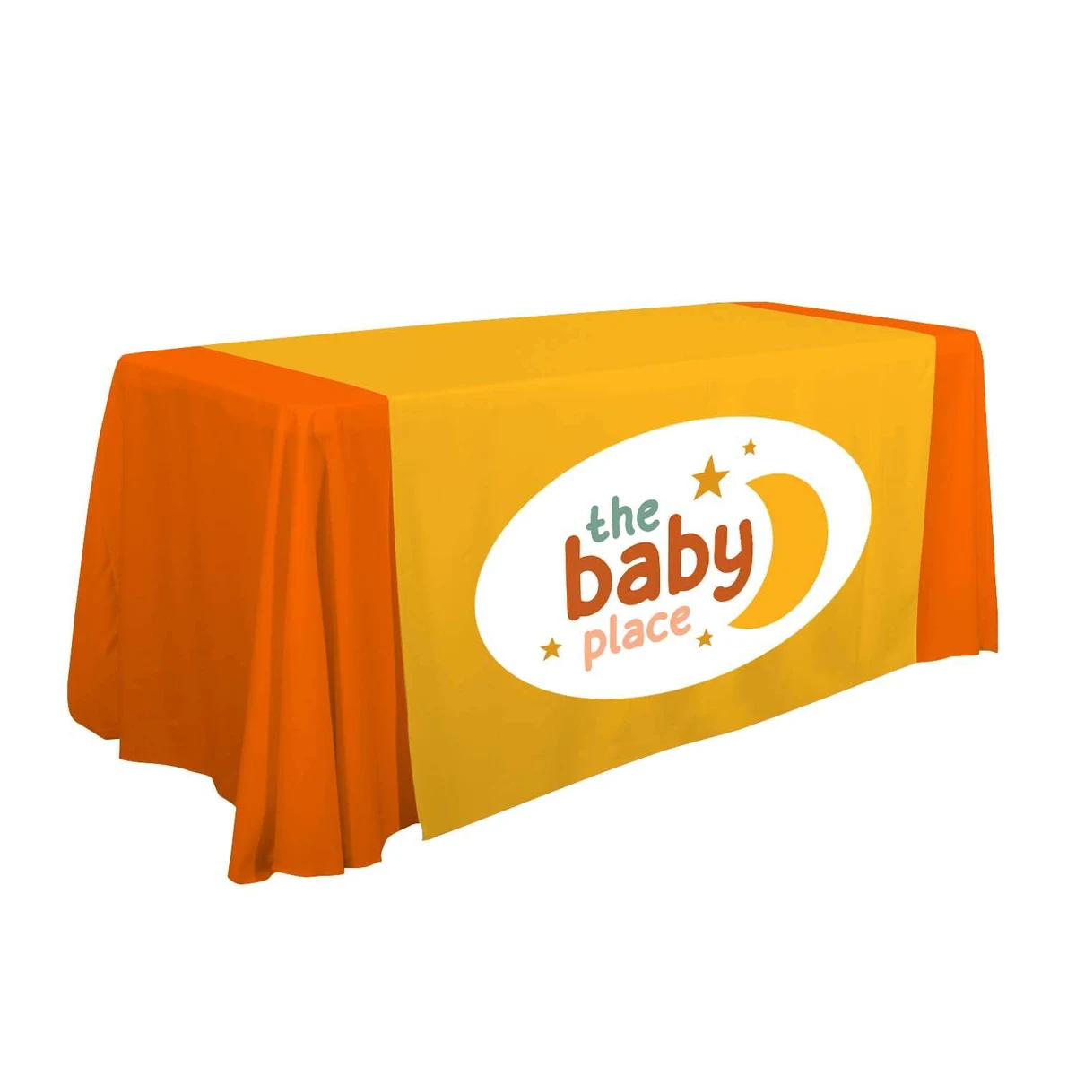 57" LazerLine Table Runner Full-Color Front Only 1