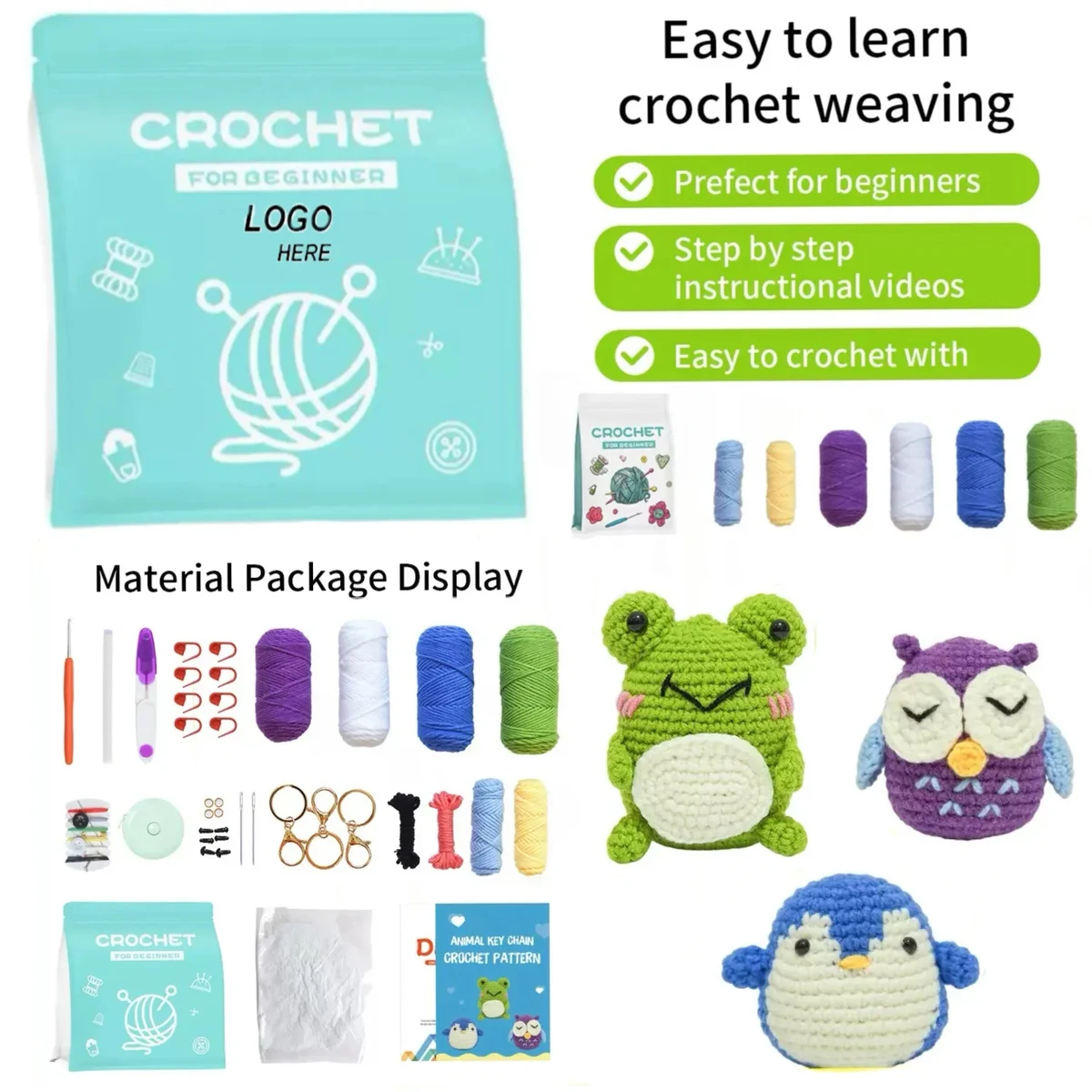 DIY Crochet Kit for Beginners 1