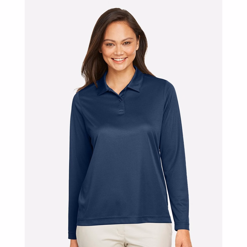 Women's Zone Performance Long Sleeve Polo - TT51LW