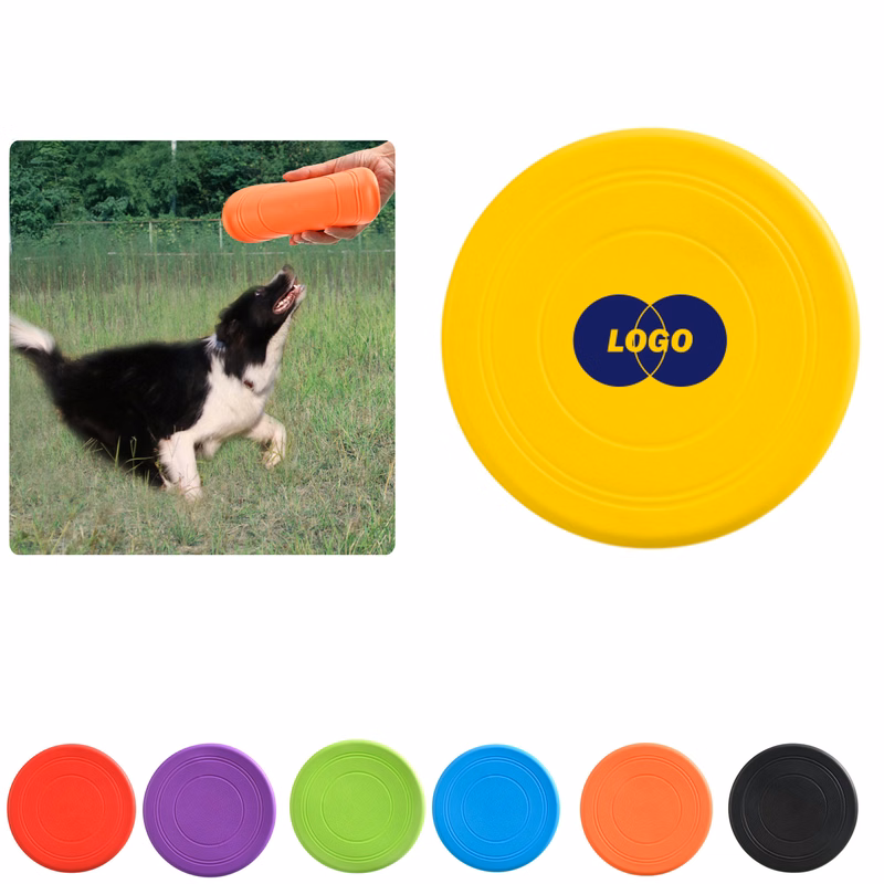 MOQ100 Pet Gift flying disc Customized Logo