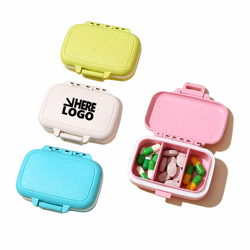 Portable Pill Container Organizer