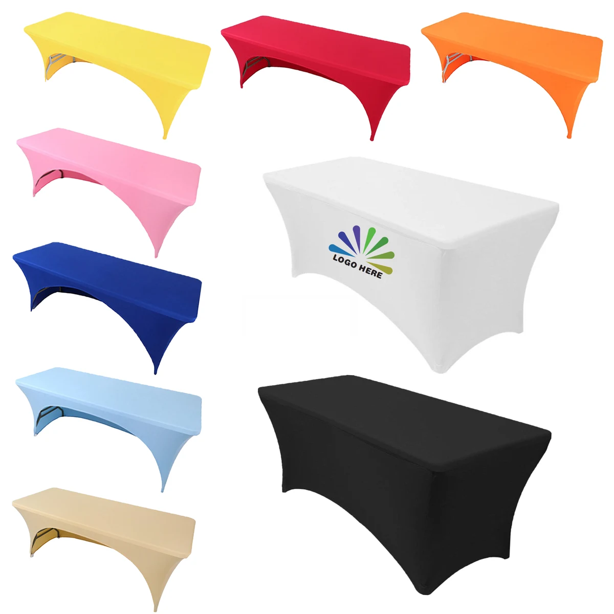 Rectangular Stretch Tablecloth Protector MOQ1 1