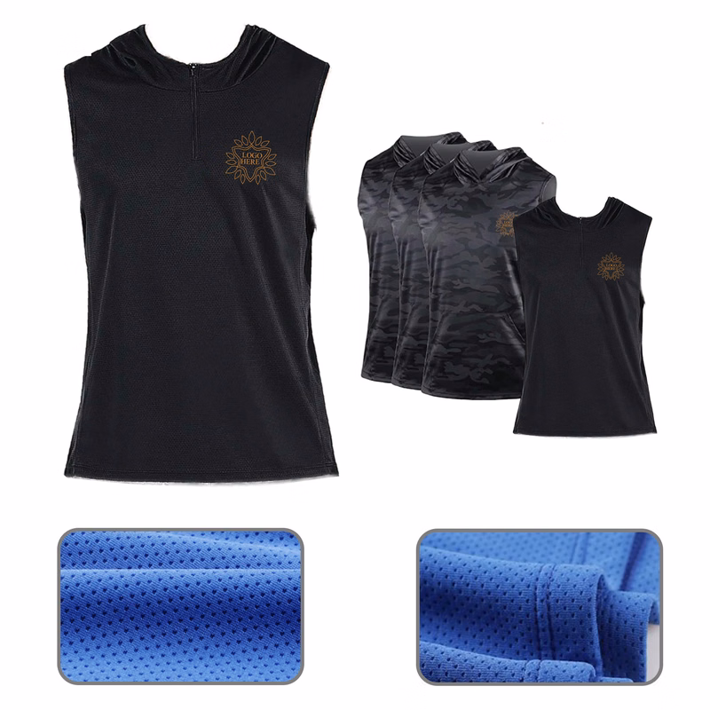 Sleeveless Gym Hoodie