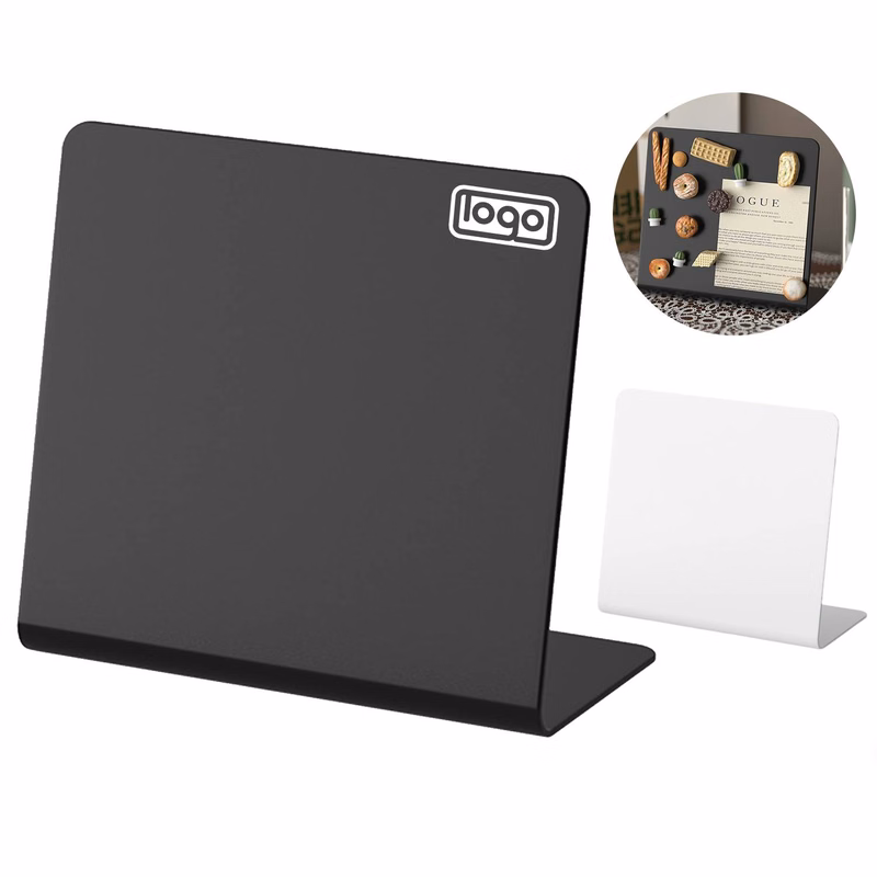 L-Shaped Mini Magnetic Desktop Chalkboard