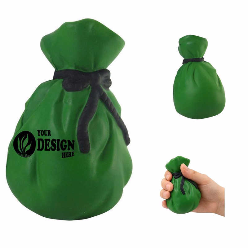 PU Money Bag Stress Toy