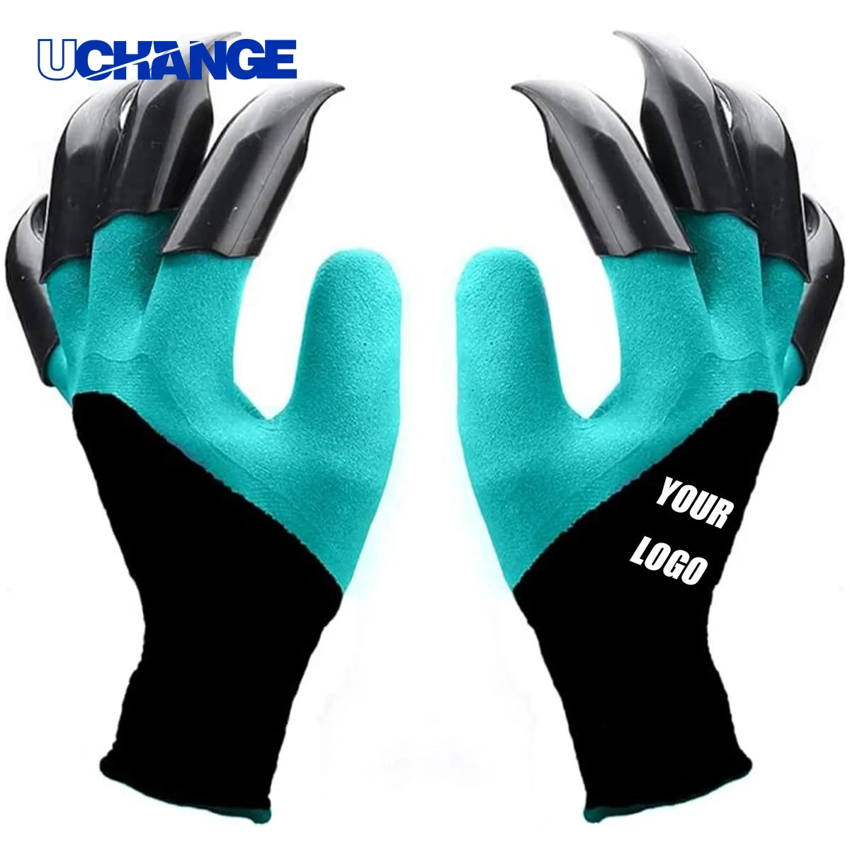 Garden Digging Gloves with Fingertip Claws 1