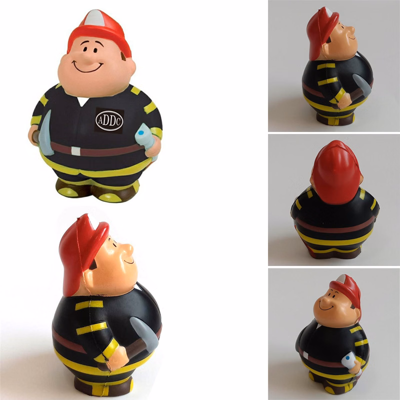 PU Foam Fire Workers Stress Reliever Ball