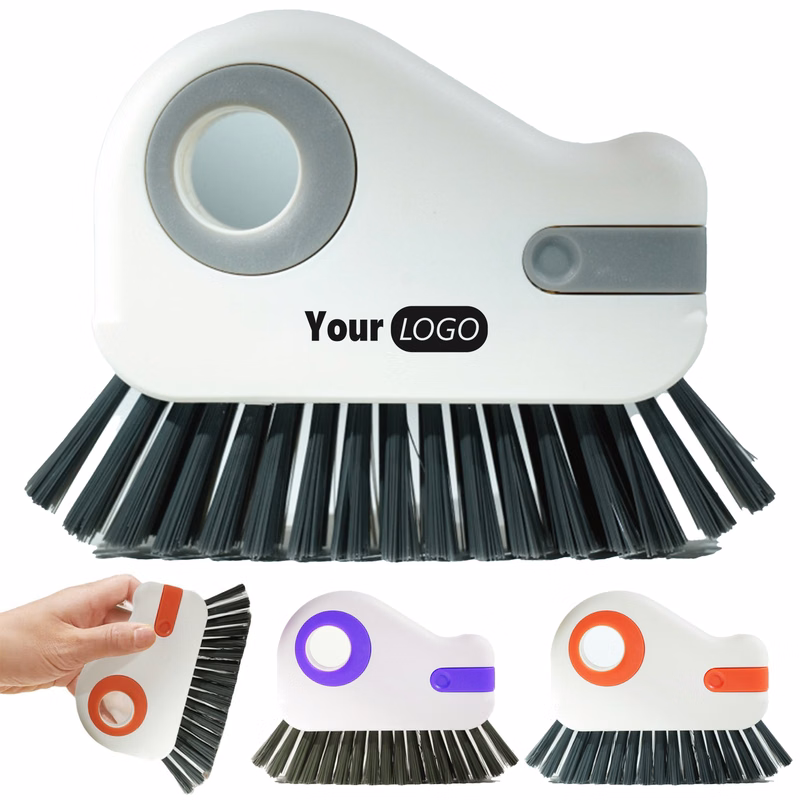 Polyethylene 2-In-1 Groove Cleaning Brush