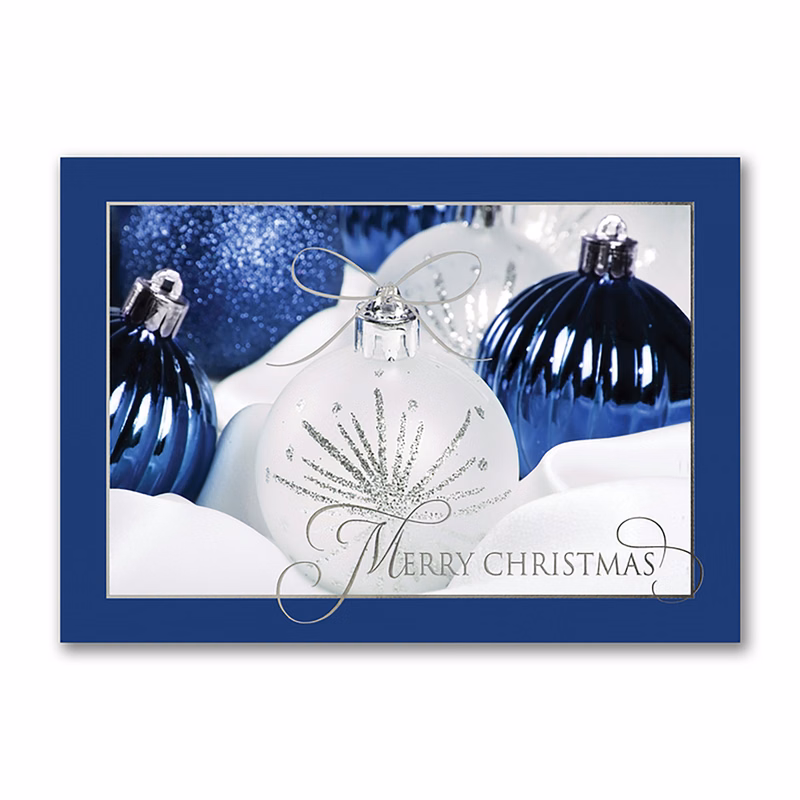 Dazzling Ornaments Card