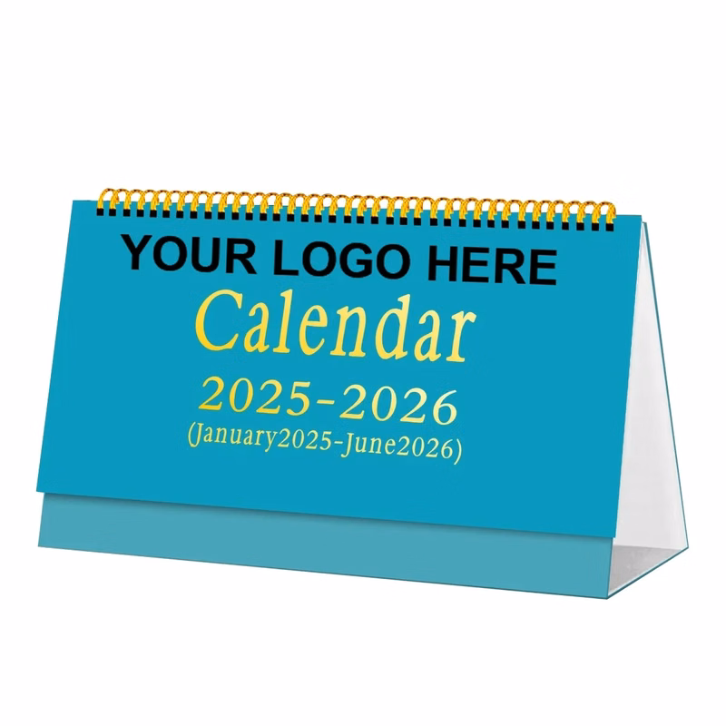 Aesthetic Desk Calendar 2025-2026