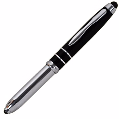 3 in1 Stylus, L.E.D. Flashlight, and Ball Point Pen
