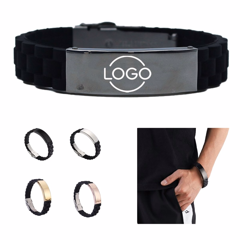 Stainless Steel Silicone Watch Strap
