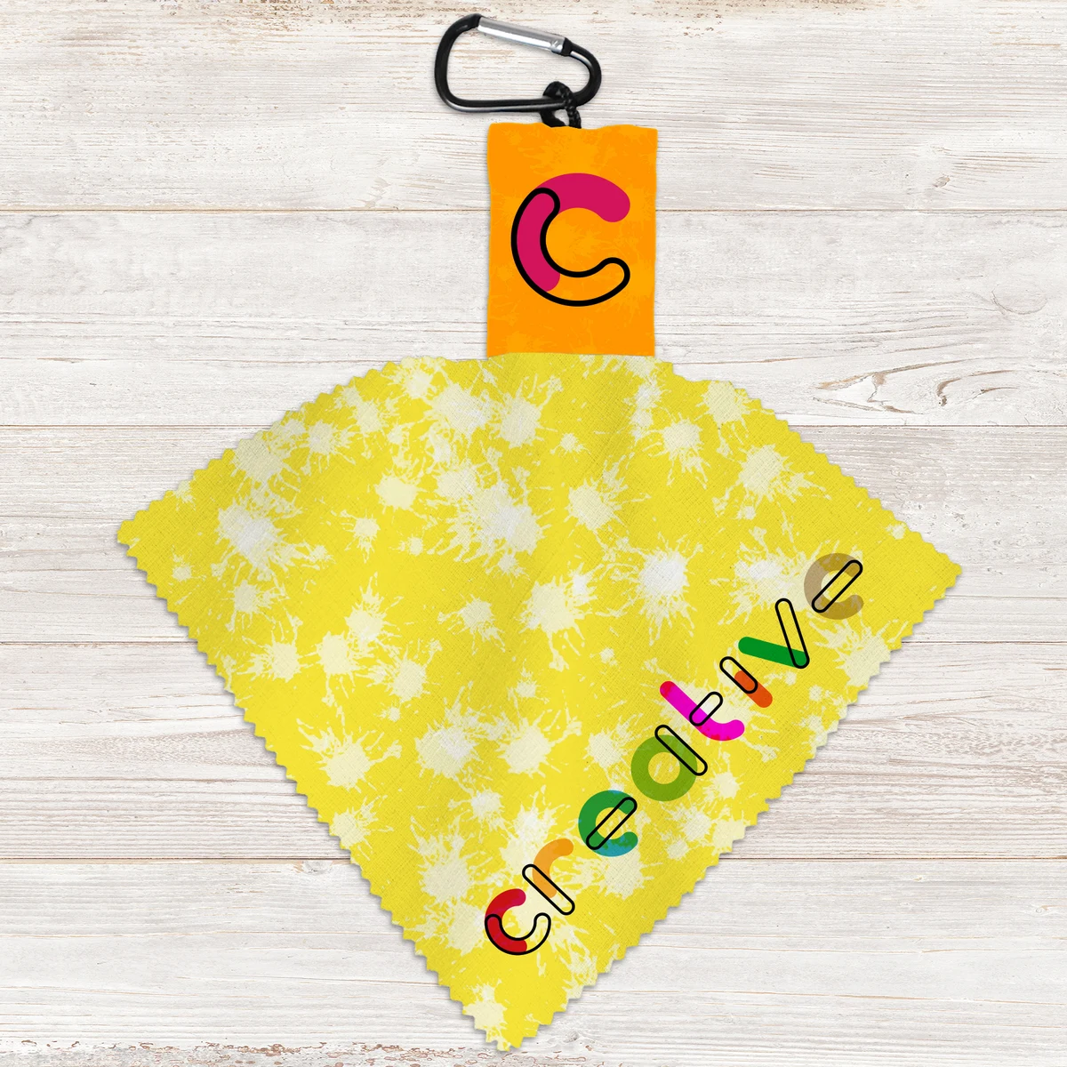 E-Z Import Large Microfiber Cloth W/ Carabiner 1
