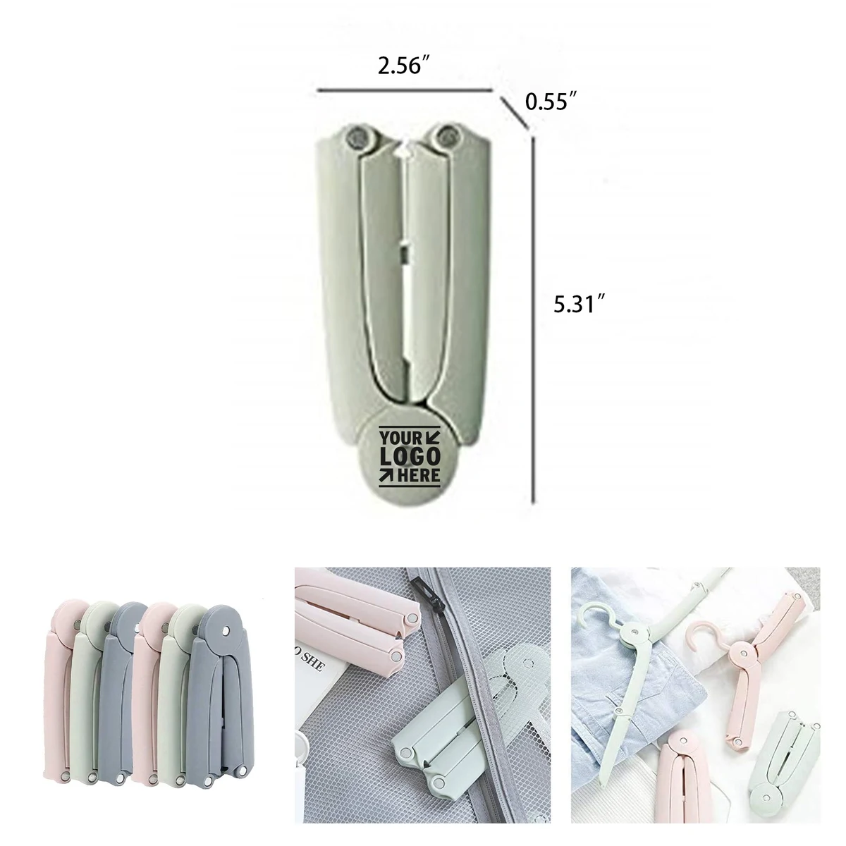Folding Clothes Hangers 1