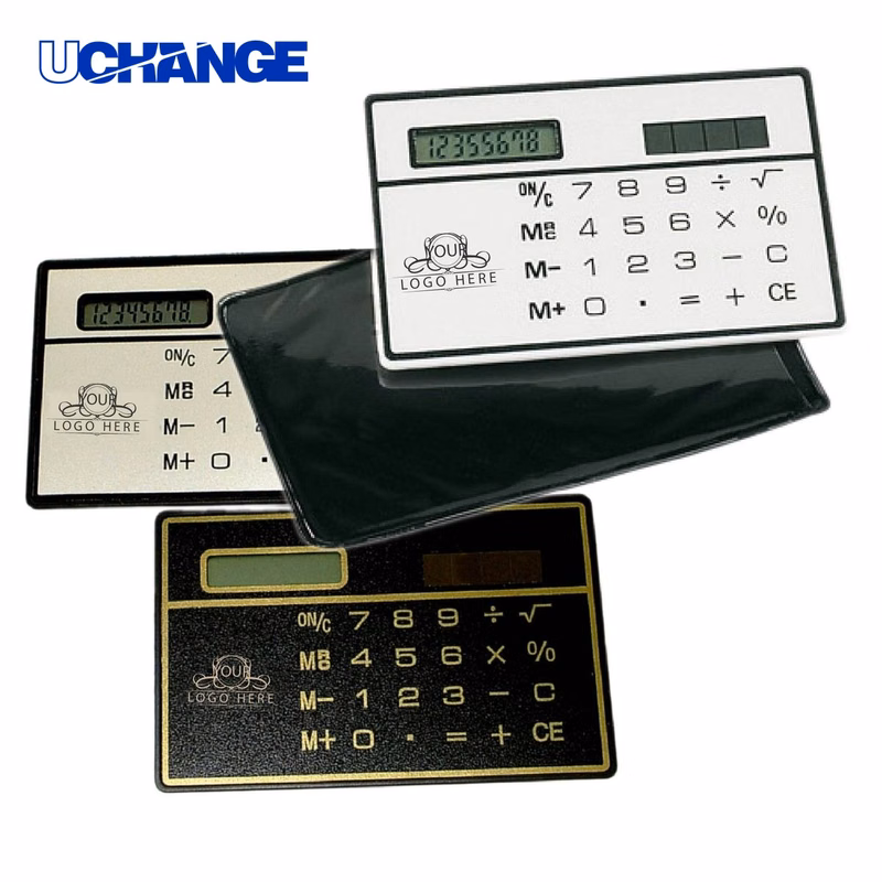 Ultra Thin Mini Solar Pocket Calculator