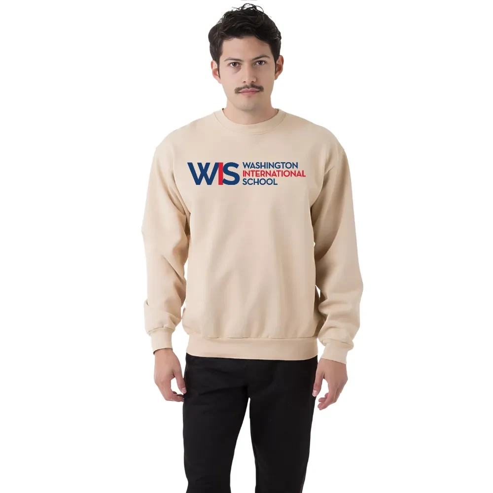 GD Long Sleeve Heavy Fleece PO Unisex Crew, custom hoodie or sweatshirt with logo imprint 1