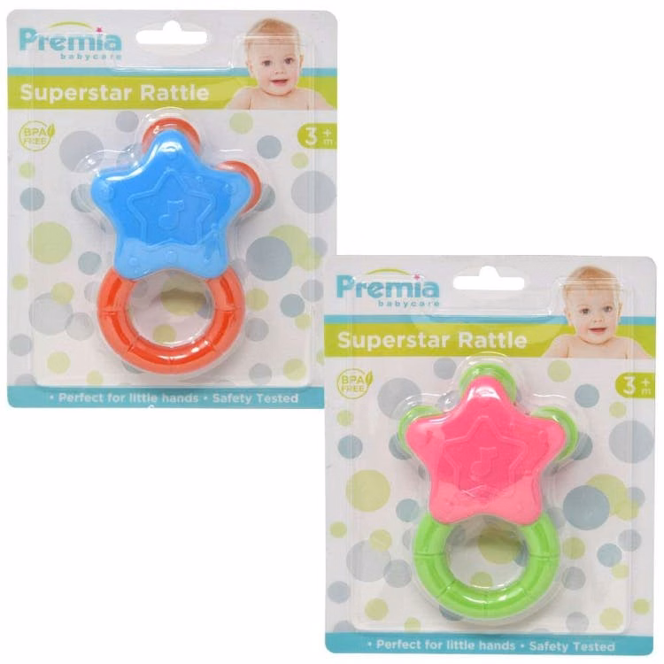 Premia Baby Superstar Rattles