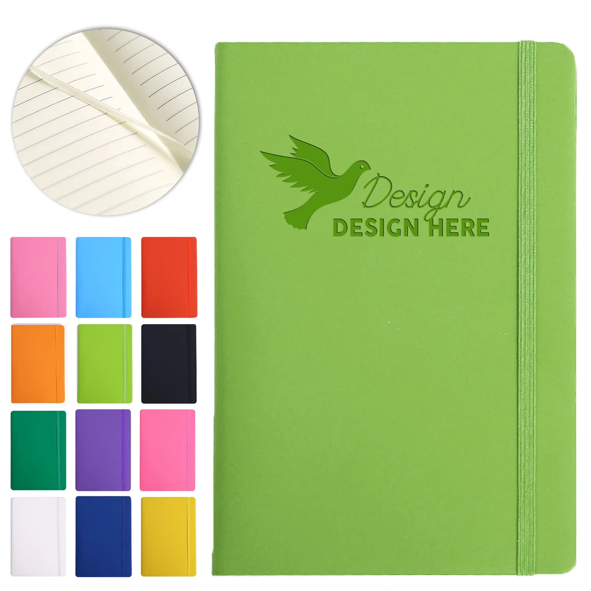 Personalized Customized A5-sized PU Leather Diary Book 1