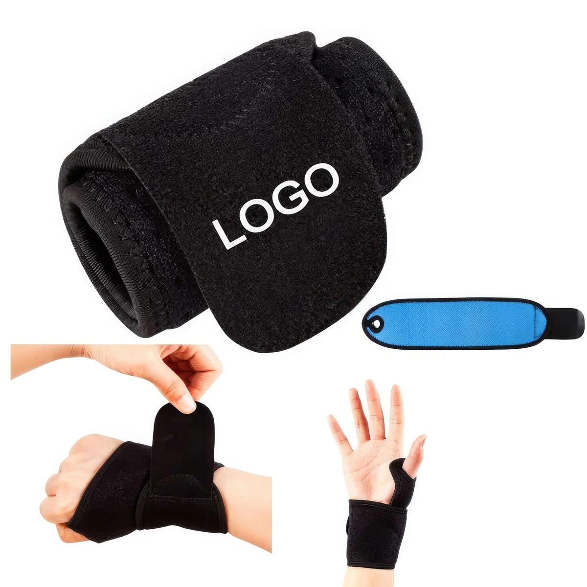 Adjustable Wrist Wrap Strap for Fitness, Weightlifting 1