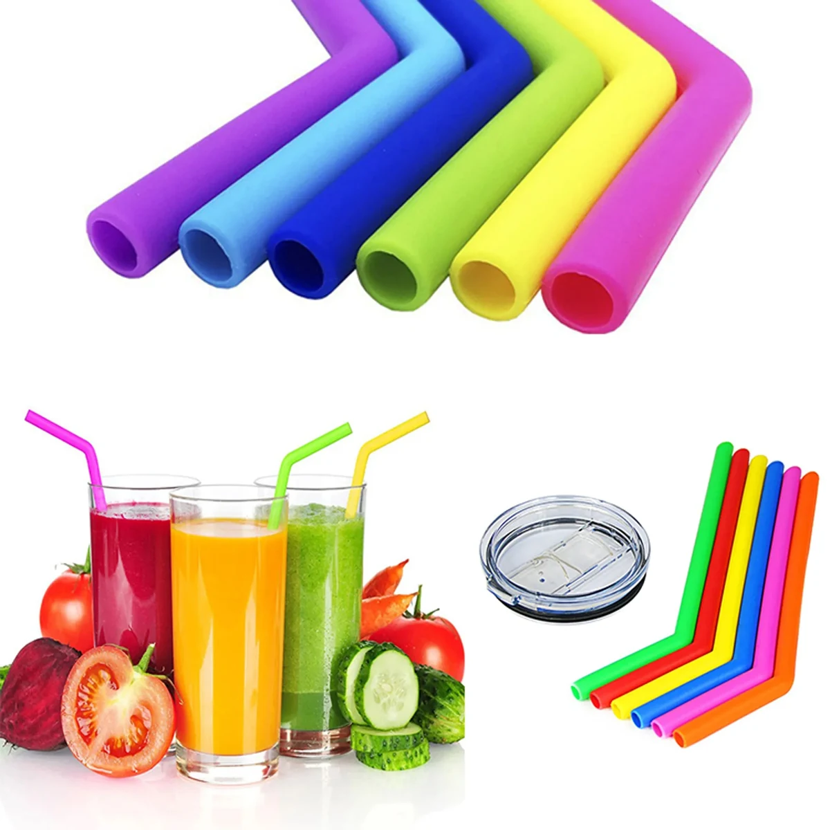 Eco Friendly Silicone Straw 1