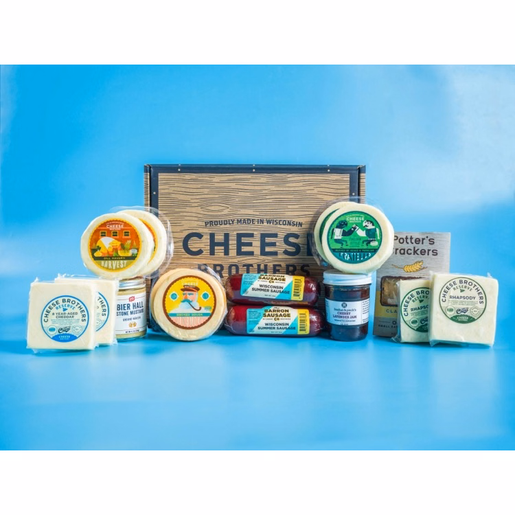 Cheese Bros. Deluxe Charcuterie Gift Box Pack