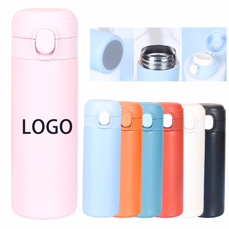 11Oz Thermos Cup With Pop-Up Lid