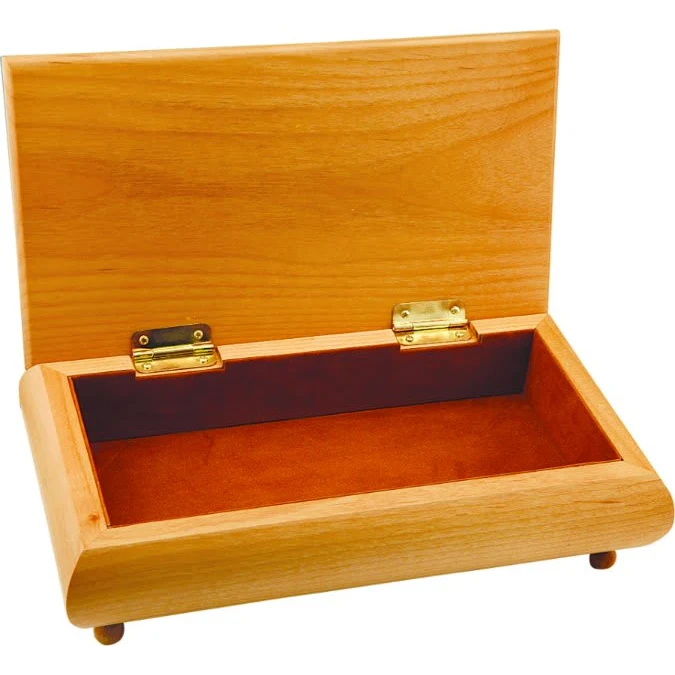 10 1/2" x 6" Red Alder Gift Box 1