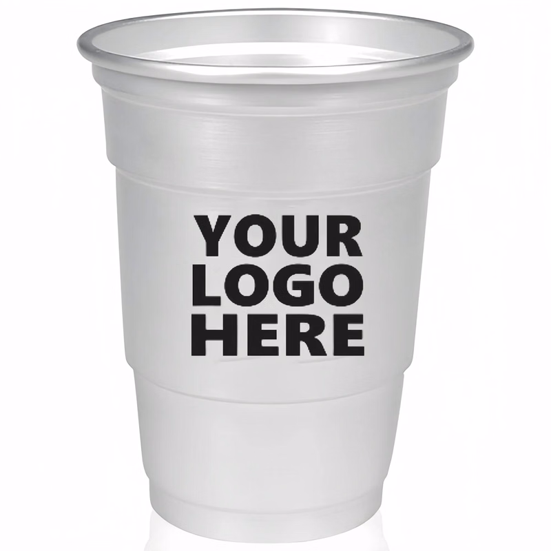 MOQ 1Pcs 16oz Aluminum Cold-Drink Party Beer Cup