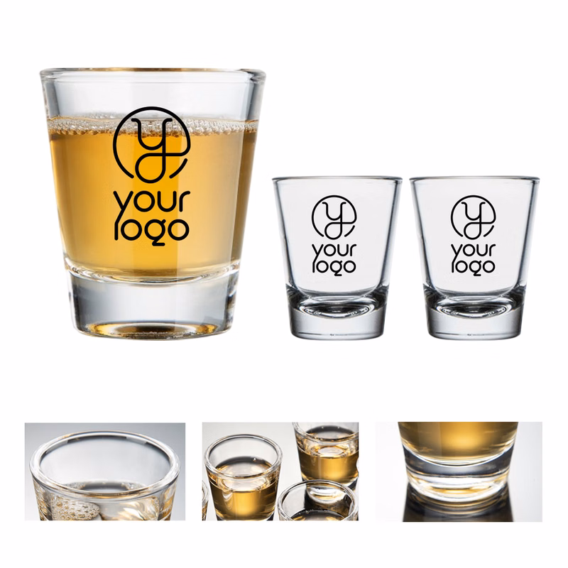 2oz V?Shaped Shot Glass