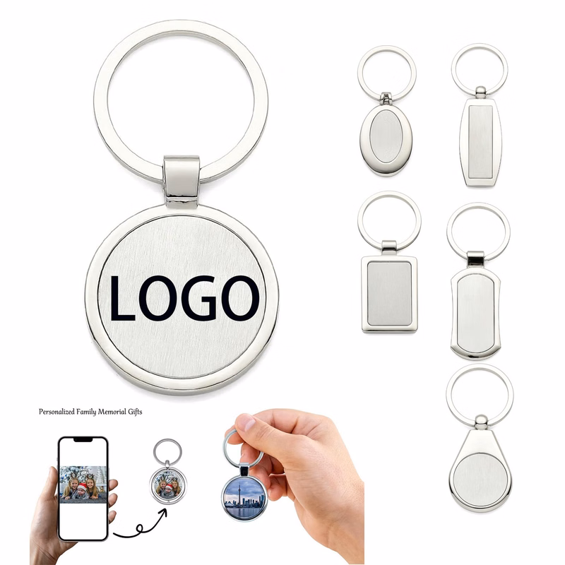 Round Badge Keychain