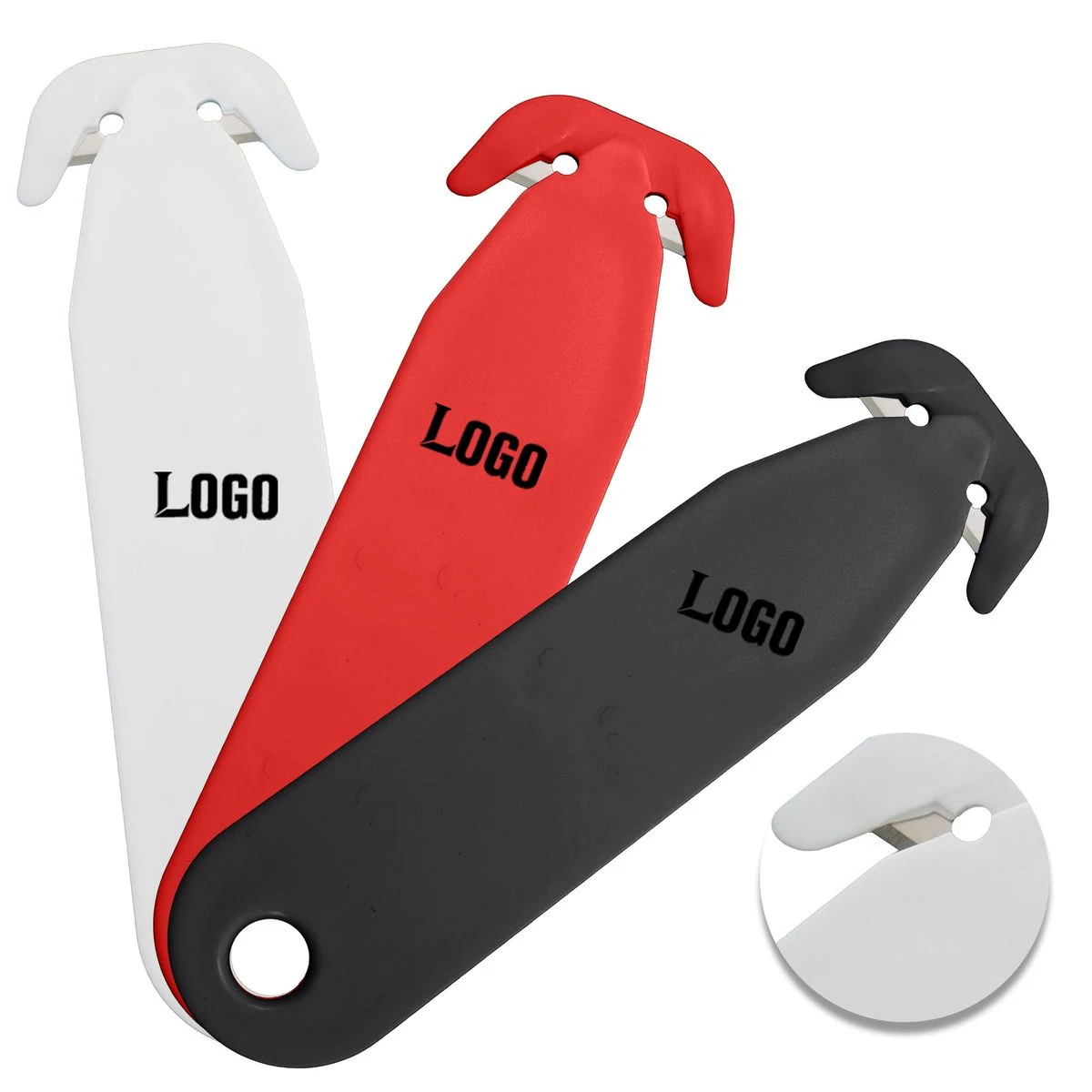 Portable Double Edged Safety Cutter For Cutting Paper And Packaging 1