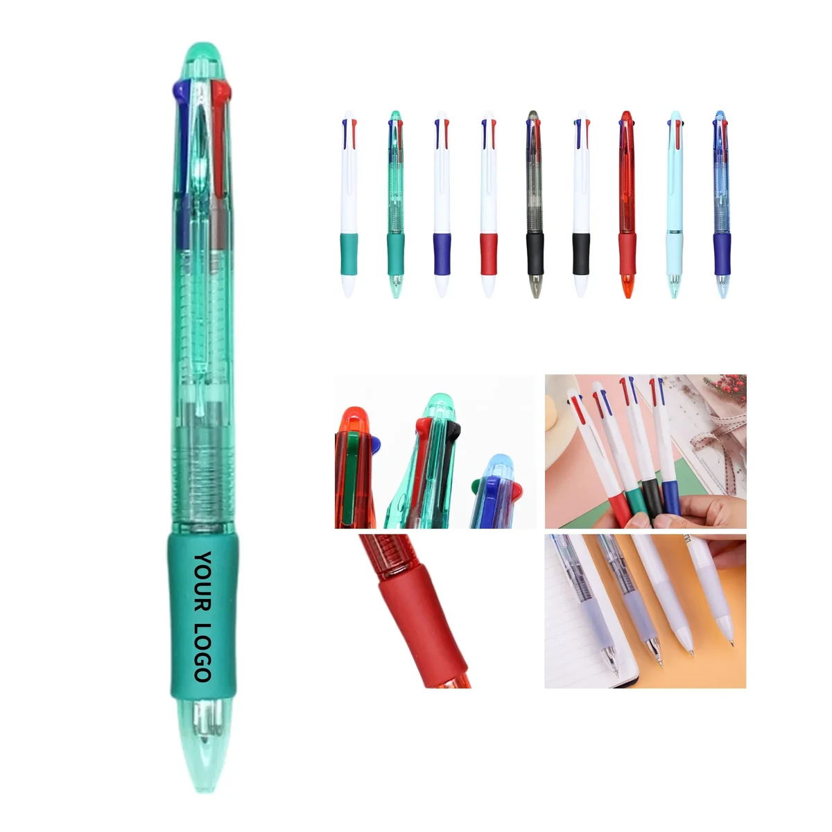 Ballpoint Pen 4Ink Plastic 1
